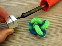 Soldering Iron Powered Filament Joiner - Make Multicoloured Parts by QUBD_Broadlands