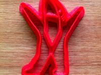 Left Shark cookie cutter by joeltelling