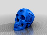 All Seeing Eye Occult Skull by ftopete