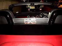 Mazda MX5 Wind deflector logo by clifton2