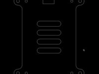 Mount Plate for Raspberry Pi Model B+ Enclosure by JRD