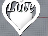 pendentif saint valentin by hibou57