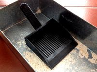 Chinchilla bath poop scoop by rednuht