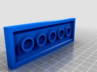 lego plate 2X6 by jbelux