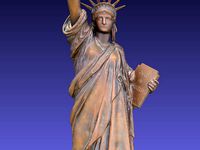 Statue of Liberty bronze model by jerry7171