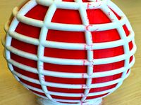 Ellipsoid in two colors by esander1789