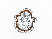 Smokey The Bear Cookie Cutter by 3Dgoon