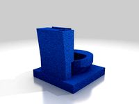 mini toilet by chickengod