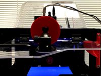 MakerBot 2X : Automatic Door Latch  by Paterson