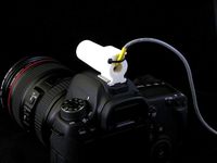 Electret microphone shotgun for high speed photography by sigoestudiando