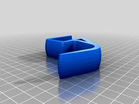 Headphone Hook 20mm by ryanneufeld