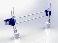 Another Yet Upgrade "Prusa i3 Rework" to M8 Z-axis by rolller