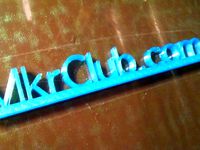 MkrClub.com Text Sign for desktop by jrochelle