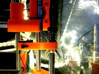 Microadjustable Z-Axis Endstop Holder for Prusa Mendel by Jonneh