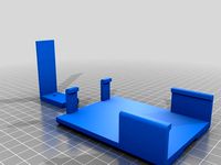 Craftbot screw mount and holder for Pi B+ Sleeve  by irononreverse