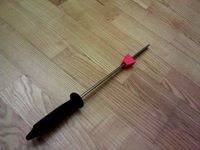 A guide for a sharpening rod to get the knife angle just right by Mape