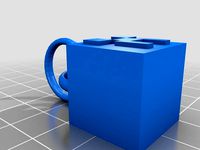 Minecraft Creeper Head Keychain by APHW