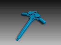 ORIGINAL AND AMBIDEXTROUS CHARGING GRIP FOR AIRSOFT AR15  by WirierEcho