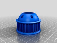 electric longboard wheel pulley HTD 5m by augusthultman