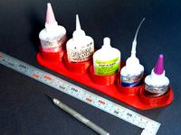CA Glue Bottle Holder - Larger and Improved by Bob99