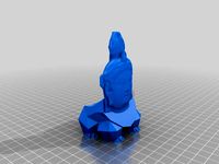 Bodhisattvasaur Planter by tortoisehawk