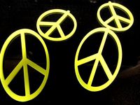 Groovy Customizable Peace Sign by wd5gnr