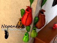 Nepenthes wall decoration by Duplicate3D