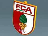 FC AUGSBURG Logo Keychain created in PARTsolutions by Dape