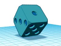 Blue Dice by yoyofly