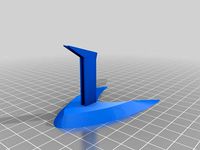 Stand for 'Destination Moon' Rocket by ModernGnome