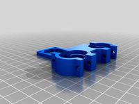 E3D v6 hotend (dual) on the K8400 extruder. (new design) by belni