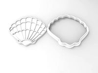 Shell-shaped Cookie Cutters by unnatas