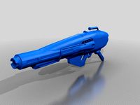 Destiny Exotic rocket launcher Dragons Breath 1:1 Scale by DestinyStlGenerator