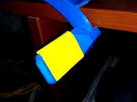 Sennheiser  PC363D headphones model rests by Togusha