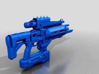 Destiny Exotic fusion rifle Plan C 1:1 Scale by DestinyStlGenerator