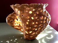 Voronoi Spline Twist Vase by funkshin