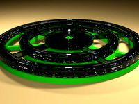 Turntable Bearing Base - 6mm BB Balls by pcstru