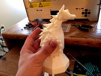 oversized Knight chess piece by jelly_meyer