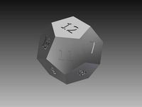 Twelve-Sided Die by ctraceman