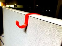 Cube Clip Coat Hook by jgoss