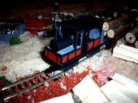 N Scale Climax A Steam Locomotive by jehimes
