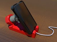 SCREW AND BOLT -Adjustable smartphone holder by alavanimation