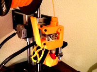 Printrbot Simple Metal Locking Extruder Handle by nmackes