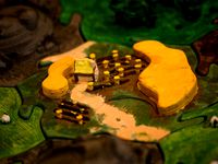 Catan Wheat Tiles - Warcraft Inspired by RecklessRobbie