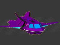 Simple Space Ship by MxwellRodgers