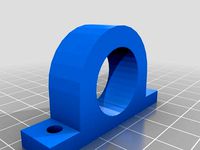 608zz pillow block mount (same footprint as KP08) by Achase79