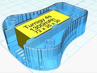 T4 Mini quad body - 33mm height by pcarlson