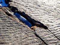Fossilized Sand Ripples by jerry7171