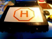 Landing Pad for Quadcopter by MTSpaceDesigns