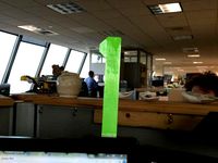 Monitor-Mounted Danger Level Warning System by HunterGreen